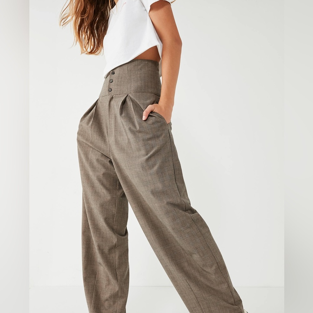 NWOT Silence + Noise Eloise High-Rise Wide-Leg Pants